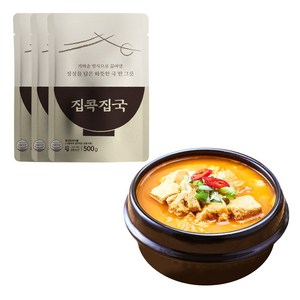 집콕집국 청국장 500g, 3개