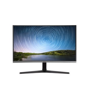 삼성전자 32인치 FHD 75Hz 커브드 모니터, LC32R500FHKXKR, 81cm