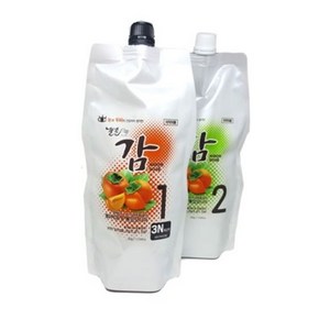 젤존 감 트리트먼트 칼라 크림 500g 감색소 무PPD 무암모니아 천연새치염색약 젤존감 컬러, 5N(갈색), 1개