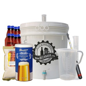 [2L 케그 증정]문톤스 커니서즈 홈브루 수제맥주 만들기 맥홈 Set (커니서즈 원액 페트병 포함)(23L제조가능), 커니서즈 컨티넨탈 라거 Set, 1개