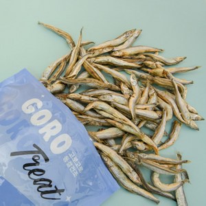 gorogoro 고로고로릿 대용량 동결건조 미니트릿 고양이 간식, 열빙어, 500g, 1개