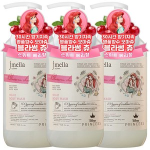 제이멜라 디즈니 프린세스 에리얼 블라썸 츄 퍼퓸 바디워시 1000ml, 3개, 1kg, 1개