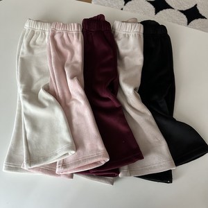 코즈 벨로아 부츠컷 바지 아동 유아 겨울
