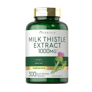 칼라일 밀크 시슬 추출물 1000mg 캡슐, 1개, 300정