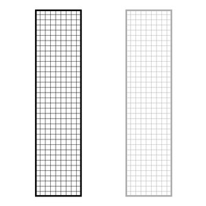 DK인테리어 휀스망 45x180cm, 블랙, 1개