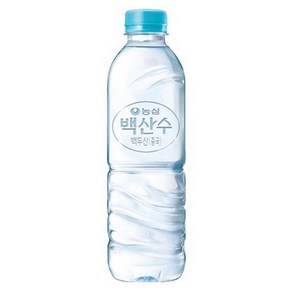 농심 백두산 백산수 무라벨 500ml 40개