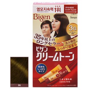 동아제약 비겐크림톤 소용량 40g 1통 염색약 멋내기염색약, 3G 밝은갈색, 1개