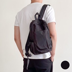 웰데이 백패킹 경량방수 소형등산가방, 블랙