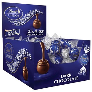 린트린도 Lindt 다크 초콜릿 25.4온스 60개, 1박스, 720g