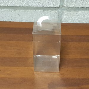 나이스팩 손잡이 PET 투명박스 9.5cm x 23cm 500장, 투명, 1개