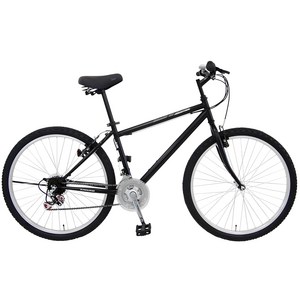 [삼천리자전거] 빅마운틴 21단 26 생활용 MTB 자전거 155cm~ 2025년형, 블랙, 미조립박스, 1개, 170cm