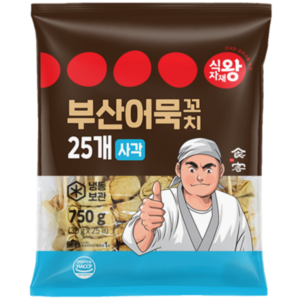 식자재왕 꼬치어묵 사각 750g, 1개