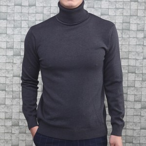 겨울 남성 프리미엄 양기모 니트 집업 티셔츠 가디건 남자 기모티 터틀넥 반폴라 목폴라