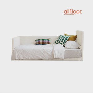 올플로어 플래드 높이조절 아기침대 SS일반형 SS데이베드형 SS풀가드형, PU-아이보리, 데이베드형