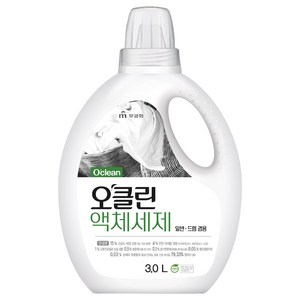 무궁화 오클린 액체세제, 3L, 1개