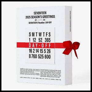 세븐틴 시즌그리팅 2025 / SEVENTEEN 2025 SEASON'S GREETINGS / 스티커팩+핸디캘린더+디지털코드세트+다이어리+DAY-OFF 노트 ~