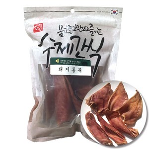 더담은 수제간식 21종, 돼지통귀 150g, 2개