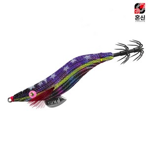 혼신 오동목에기 갑오징어에기 쭈꾸미 한치 수평에기 2.0 미니, 13, 1개