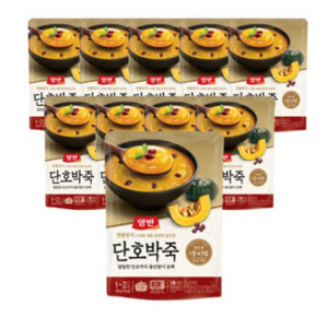 양반 단호박 즉석죽, 420g, 8개