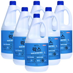 바른세제연구소 락스, 2L, 12개