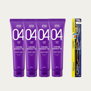 아모스 프로페셔널 컬링 에센스 이엑스 150ml 덴터치 칫솔 증정(색상랜덤), 4개