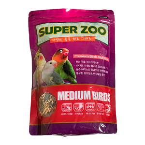 슈퍼주 중형새사료 700g, 1팩