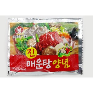 진조미 진 매운탕양념 11호, 100개, 60g