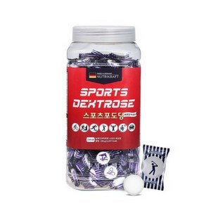 뉴트리크라프트 스포츠 포도당 캔디, 250정, 1개