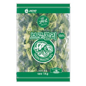 냉동 브로콜리, 2개, 1kg