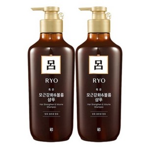 려 흑운 모근강화 볼륨케어 샴푸, 500ml, 2개