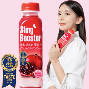 블링 폭발!! 흡수 빠른 300달톤 초저분자 콜라겐 음료 350ml 석류맛, 10개