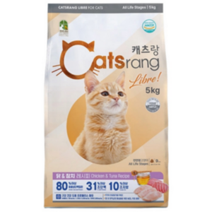 캐츠랑 전연령 리브레 5kg 고양이사료