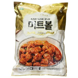 전원푸드락 미트볼 1kg x 10개