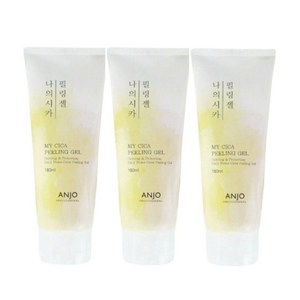 (1+1+1) 앙쥬 나의시카 필링젤 180ml [Anjo my cica peeling gel] 당일발송, 3개