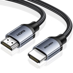 Rocoen HDMI UHD 4K 1M 2M 3M 5M 최고급형 순동 케이블 4K HDMI 2.0 프리미엄 케이블 (신제품 출시), 2000mm, 1개