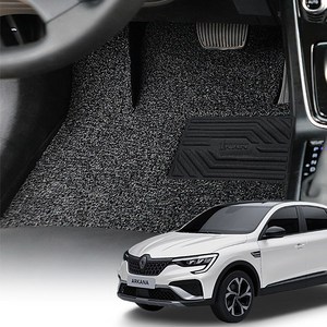 아이칸 아르카나 코일매트 자동차 바닥매트 확장형 카매트 (24년4월~), 1+2열_일반형, 그레이, 아르카나 (가솔린)