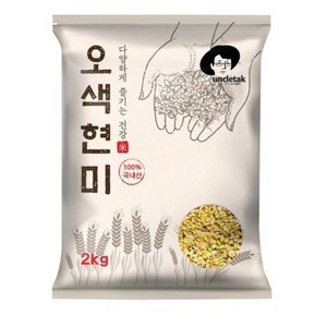 엉클탁 오색현미, 2kg, 1개