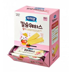 일동후디스 아동용 아이얌 칼슘웨하스 6g x 50p, 딸기, 300g, 1개