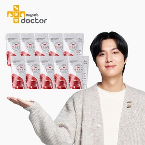 [마이펫닥터] 한우 스틱 껌 강아지 간식 강아지껌 육포 수제 애견 소고기 간식 100g, 10개