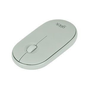 지클릭커 오피스프로 움직이는마카롱 무소음 블루투스 무선 마우스, 그린