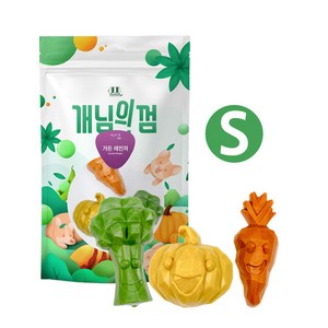 개님의상점 개님의껌 가든레인저 S 덴탈껌, 혼합맛(당근/호박/브로컬리), 84g, 2개