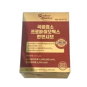 비타민마을 퍼펙트바이오틱스 200만 역가수치 곡물효소 프로바이오틱스 인텐시브 30포, 60g, 4개