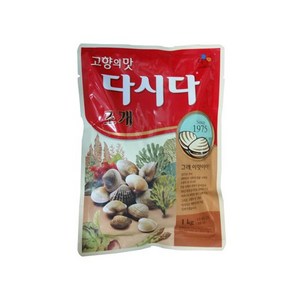 백설 다시다 조개, 1개, 1kg