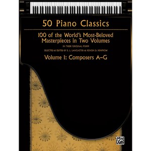 50 Piano Classics Volume 1: Composers A-G 50개의 클래식 피아노 명곡집 1 Alfred 알프레드