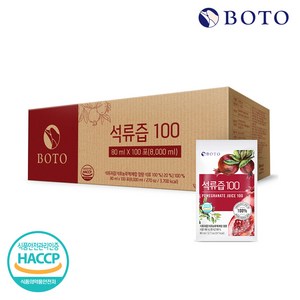 보뚜 석류즙100 실속형, 100ml, 80개