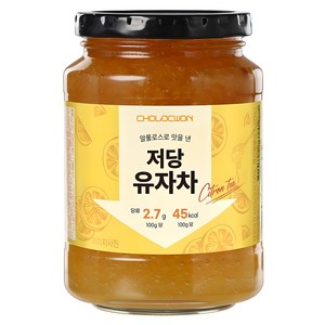 초록원 알룰로스 저당 유자차, 530g, 1개, 1개입