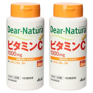Asahi 디어 내츄라 비타민C 1000mg 캡슐, 2개, 120정