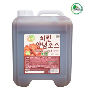 이슬나라 치킨양념 소스 순한맛 10kg, 1개