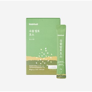 곡물 발효 효소 1개월분 30포, 1개, 90g