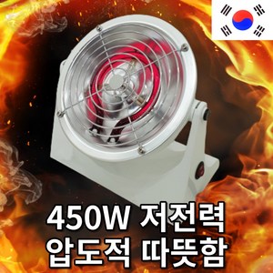 [국산] 사무실 발난로 발히터 미니 전기난로 캠핑난로 캠핑난방 선풍기 난로 가정용 전기히터 근적외선 세이펙, DWH-4500(퓨어 화이트)